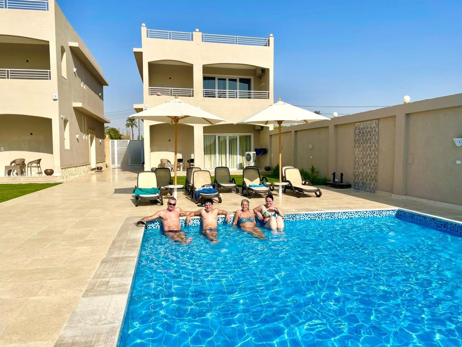 Royal Nile Villas - Pool View Apartment 2 Luxor Exteriör bild
