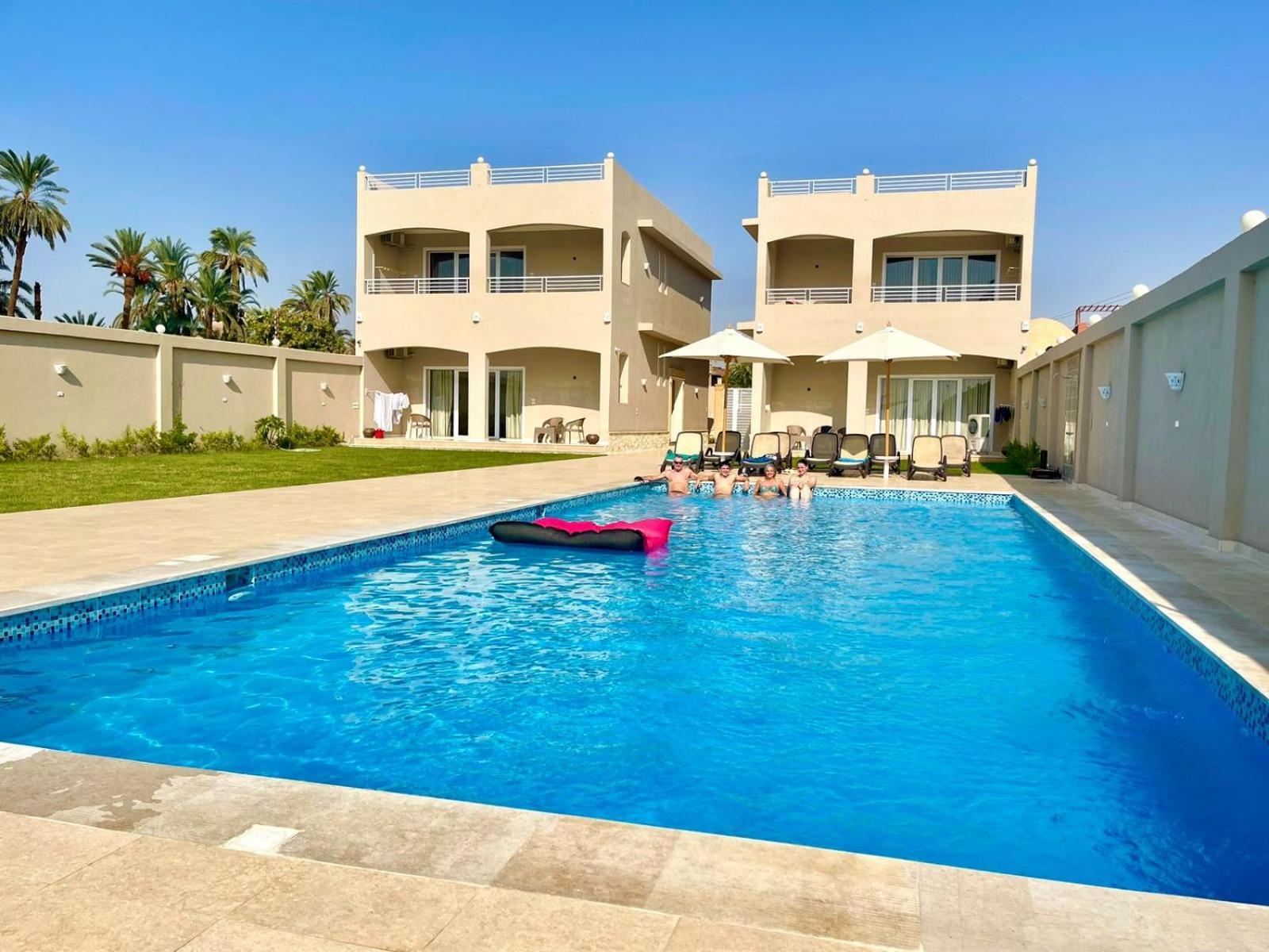 Royal Nile Villas - Pool View Apartment 2 Luxor Exteriör bild